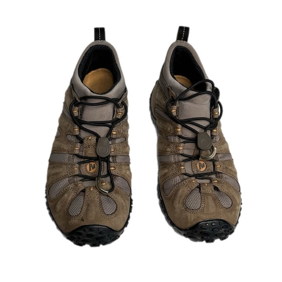 Merrell Other - Merrell Chameleon Stretch Hiking Shoes Kangaroo Boa Gray Mens Size 9